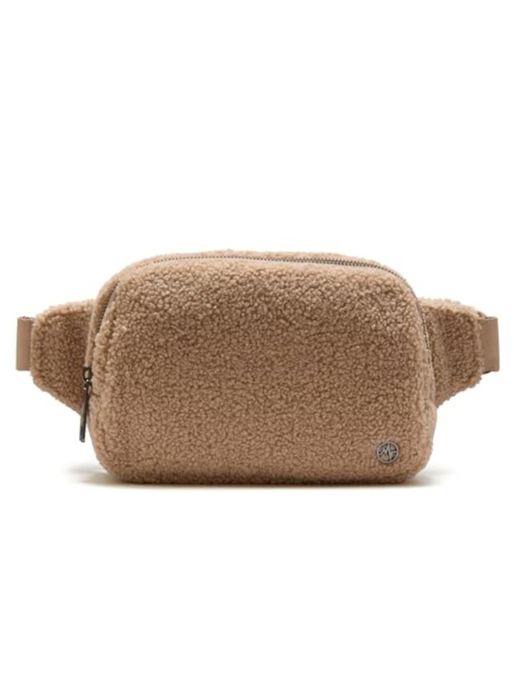 Large 2L Fleece Belt Bag Adjustable Strap Waist Pack